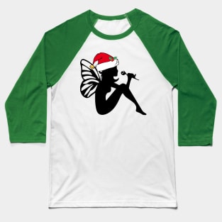 Cute Christmas Fairy Baseball T-Shirt